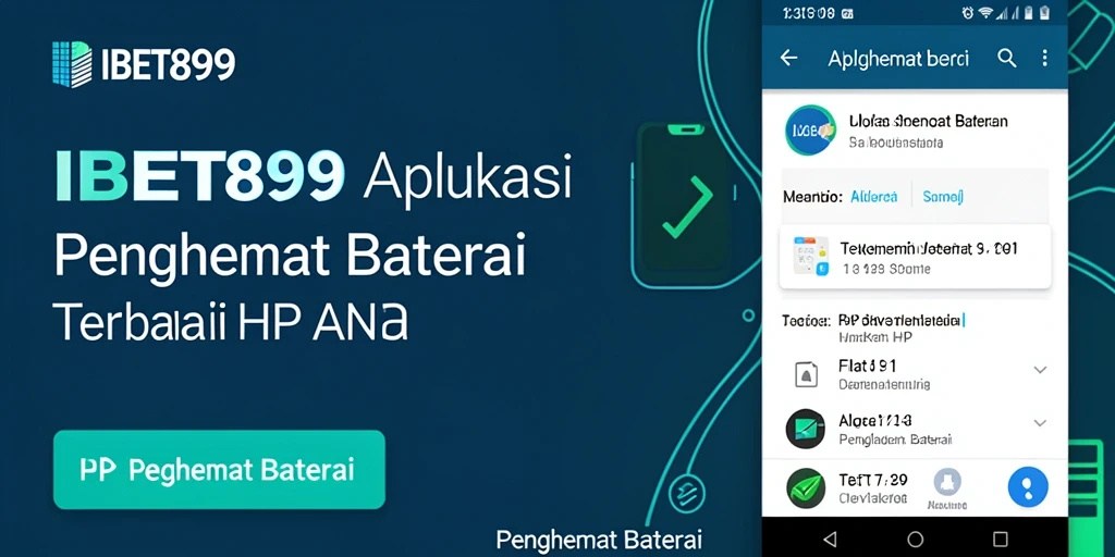 Tampilan utama IBET899 yang sederhana dan efektif dalam penghematan baterai.
