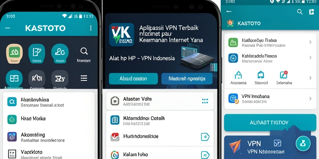 Tampilan antarmuka KASTOTO yang user-friendly dan fungsional.