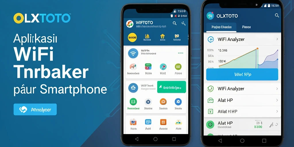 Screenshot OLXTOTO menampilkan pemindaian jaringan WiFi yang lengkap dan informatif.